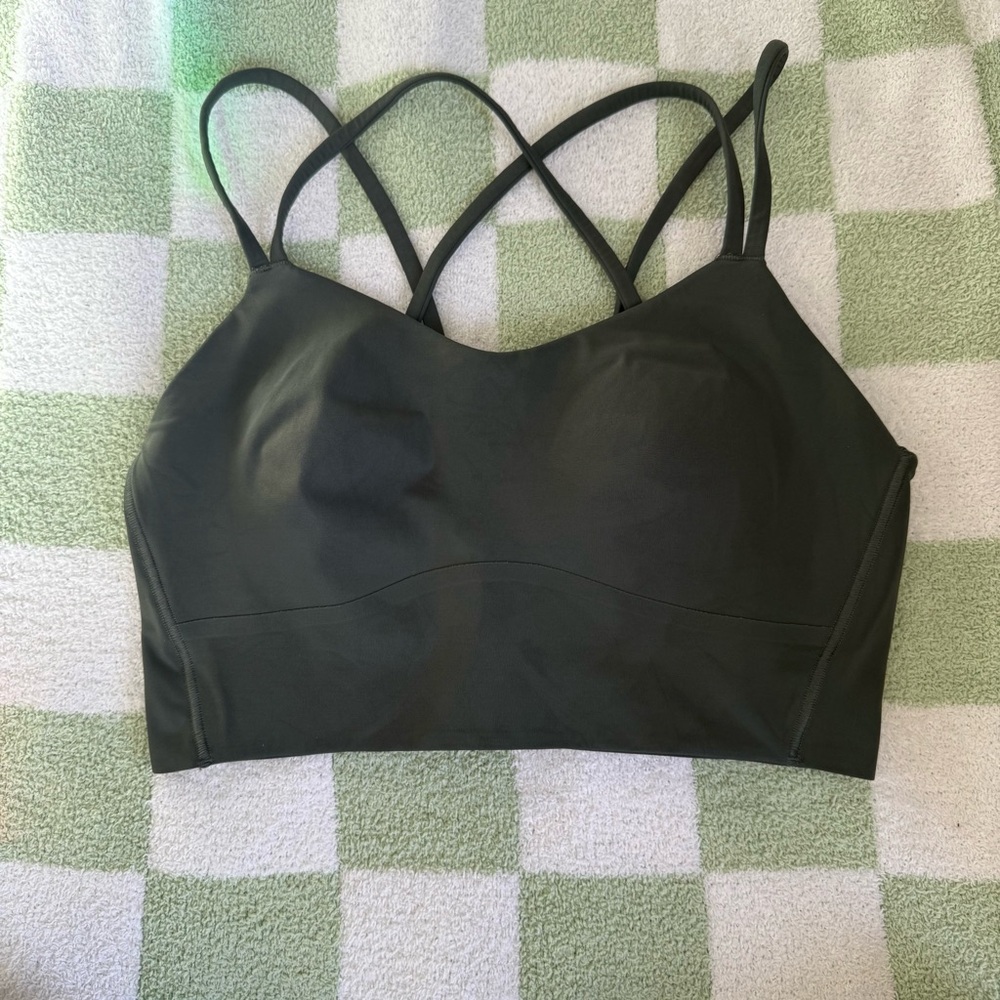lululemon like a cloud longline bra (b/c cup)